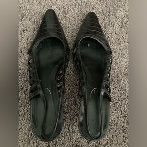 COPY - Talbots leather kitten heels